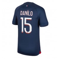 Camisa de Futebol Paris Saint-Germain Danilo Pereira #15 Equipamento Principal 2023-24 Manga Curta